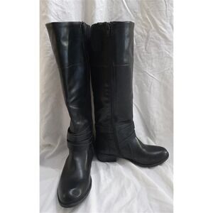 NWT Arizona 6.5 Denmark Riding Boot BLACK Memory Foam 131848